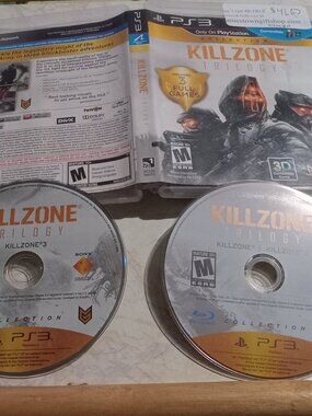 Killzone Triology PS3 Tested Playstation 3 Kill Zone 1 2 3 Video Game